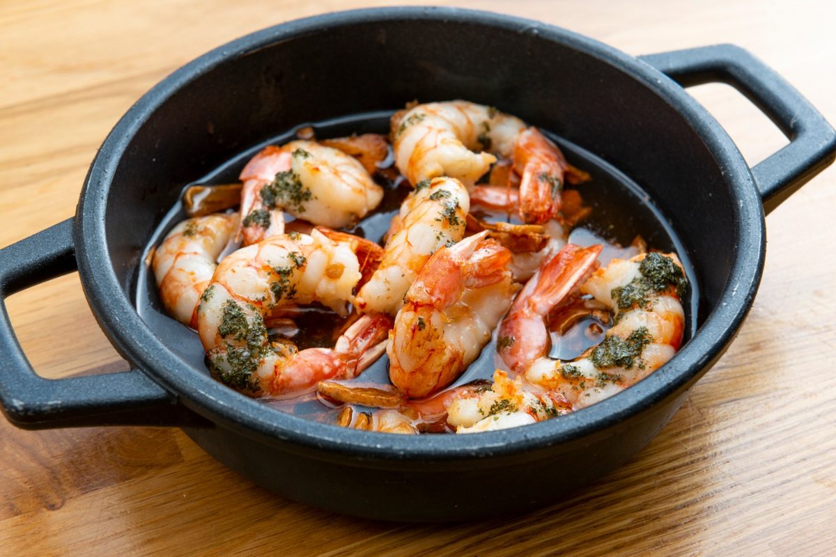 Gambas al ajillo