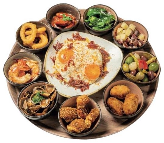 Surtido de tapas Massamara
